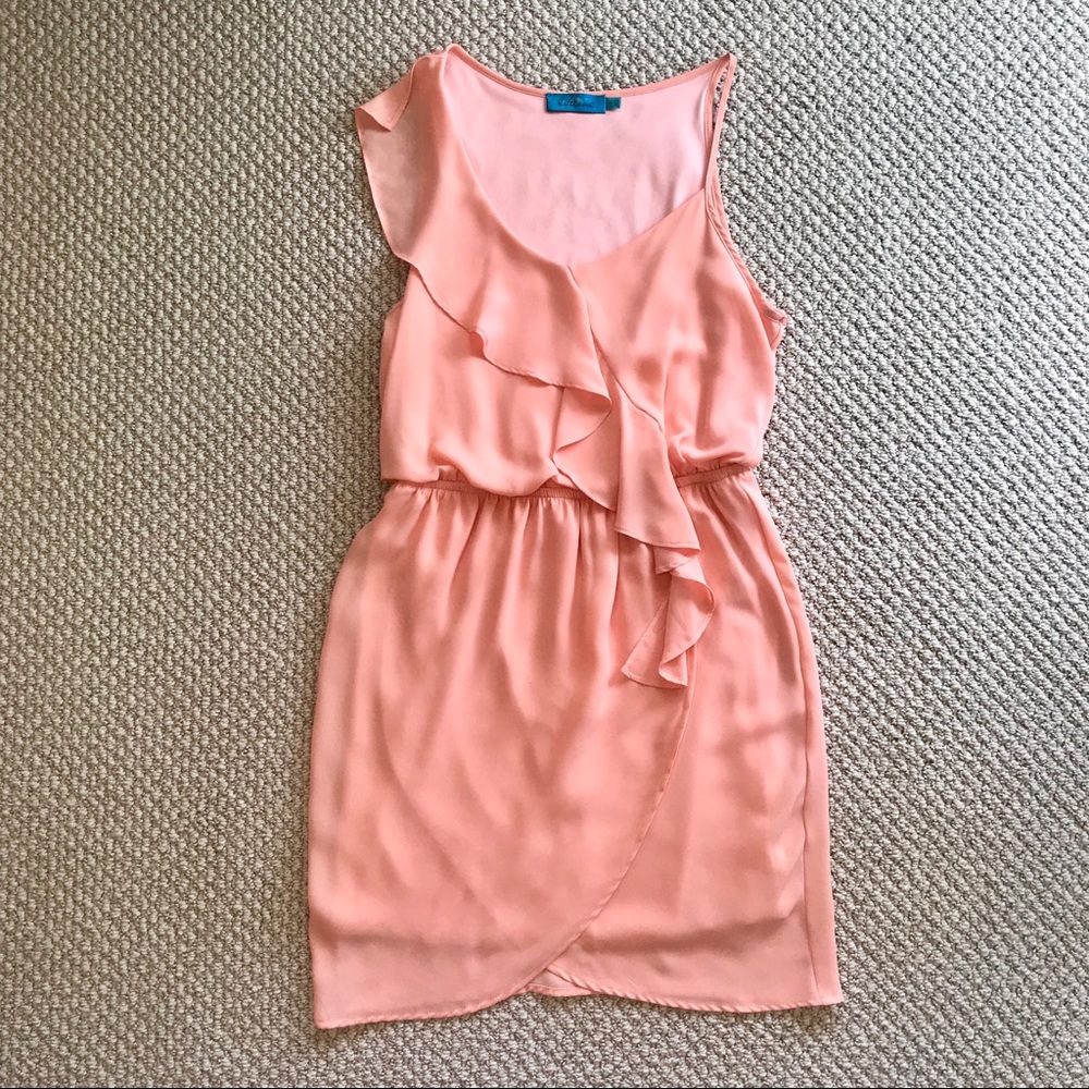 Francesca’s Peach Dress